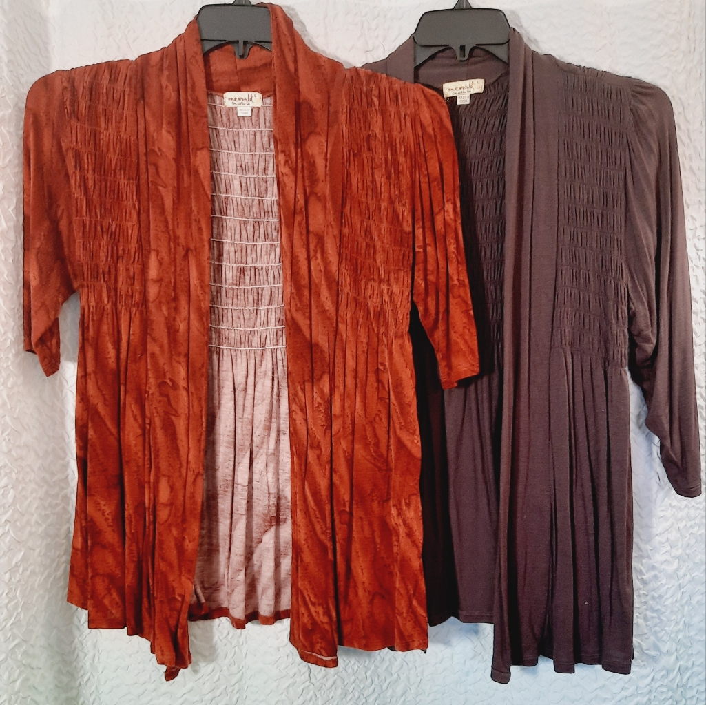 2 Emerald Cardigans